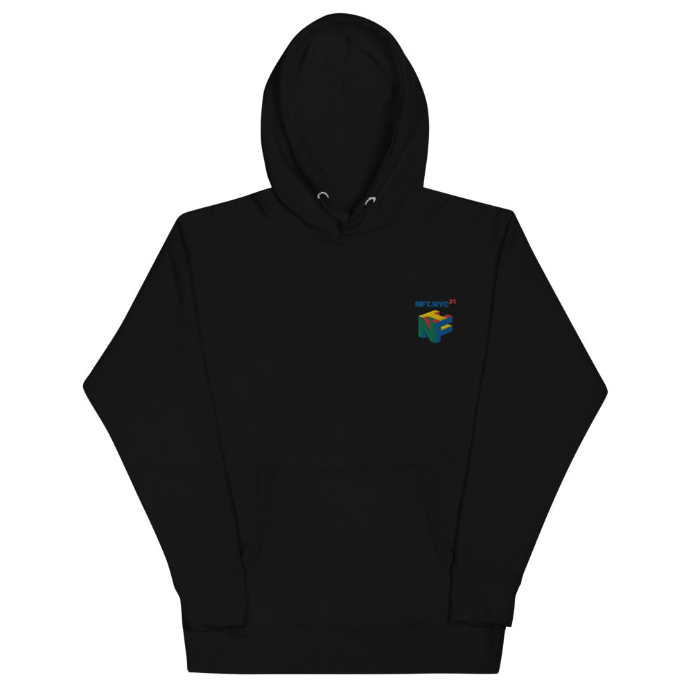 Black Medium Gildan CXIP buy NFT.NYC Hoodie