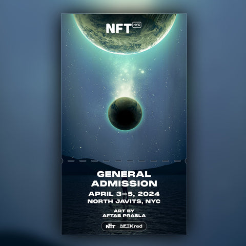 Aftab Prasla - NFT.NYC 2024 NFT Ticket - General Admission
