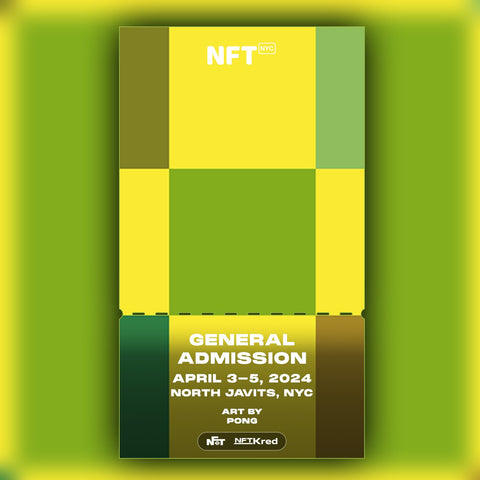 Pong - NFT.NYC 2024 NFT Ticket - General Admission