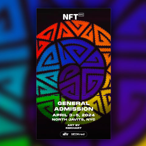 KgkhArt - NFT.NYC 2024 NFT Ticket - General Admission