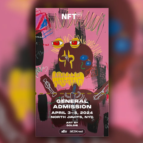 Goldie - NFT.NYC 2024 NFT Ticket - General Admission