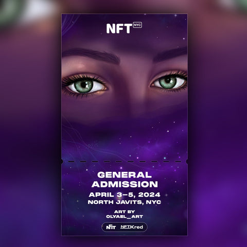 OlyaEl_art - NFT.NYC 2024 NFT Ticket - General Admission