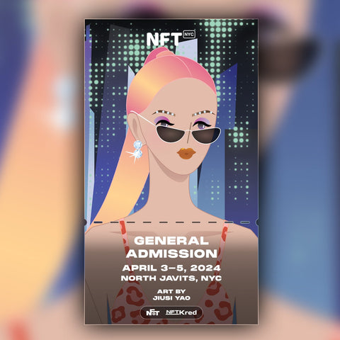 Jiusi Yao - NFT.NYC 2024 NFT Ticket - General Admission