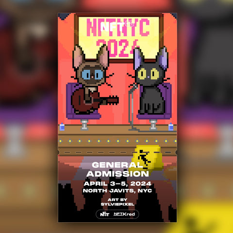 SylviePixel - NFT.NYC 2024 NFT Ticket - General Admission