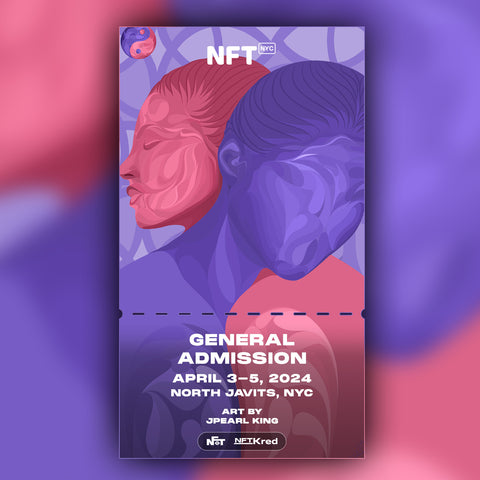 Jpearl king - NFT.NYC 2024 NFT Ticket - General Admission