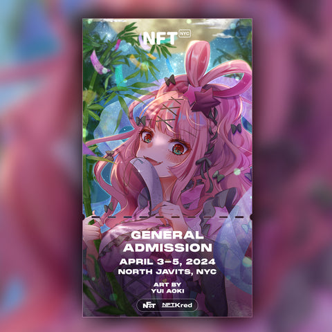 YUI AOKI - NFT.NYC 2024 NFT Ticket - General Admission